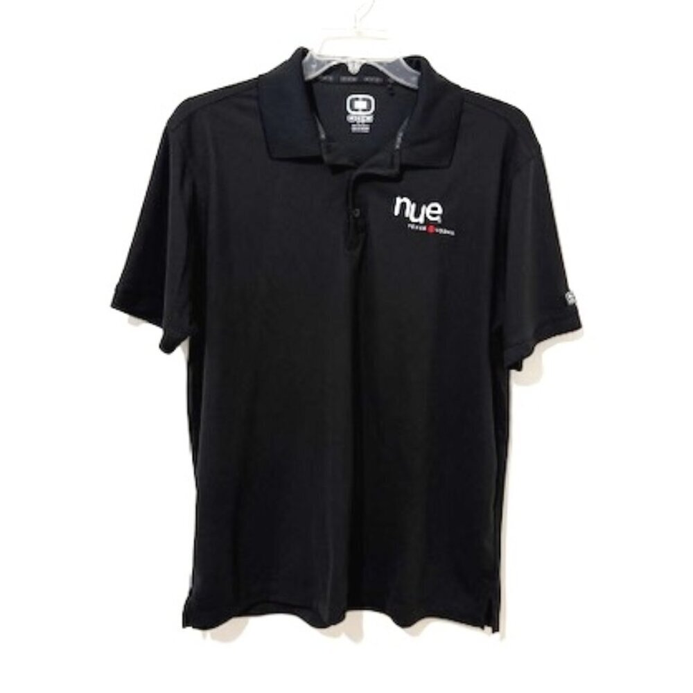 Ogio Men's Black Polo Shirt Nue Texas Vodka Logo Size XL